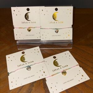 Lotus and Luna Gold Love You Most Bracelet